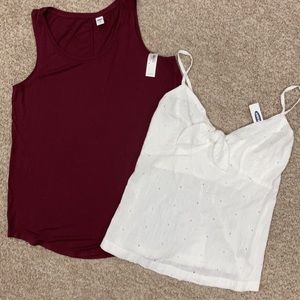Young Adult/Women’s Tank Tops - NEW with tags - size medium